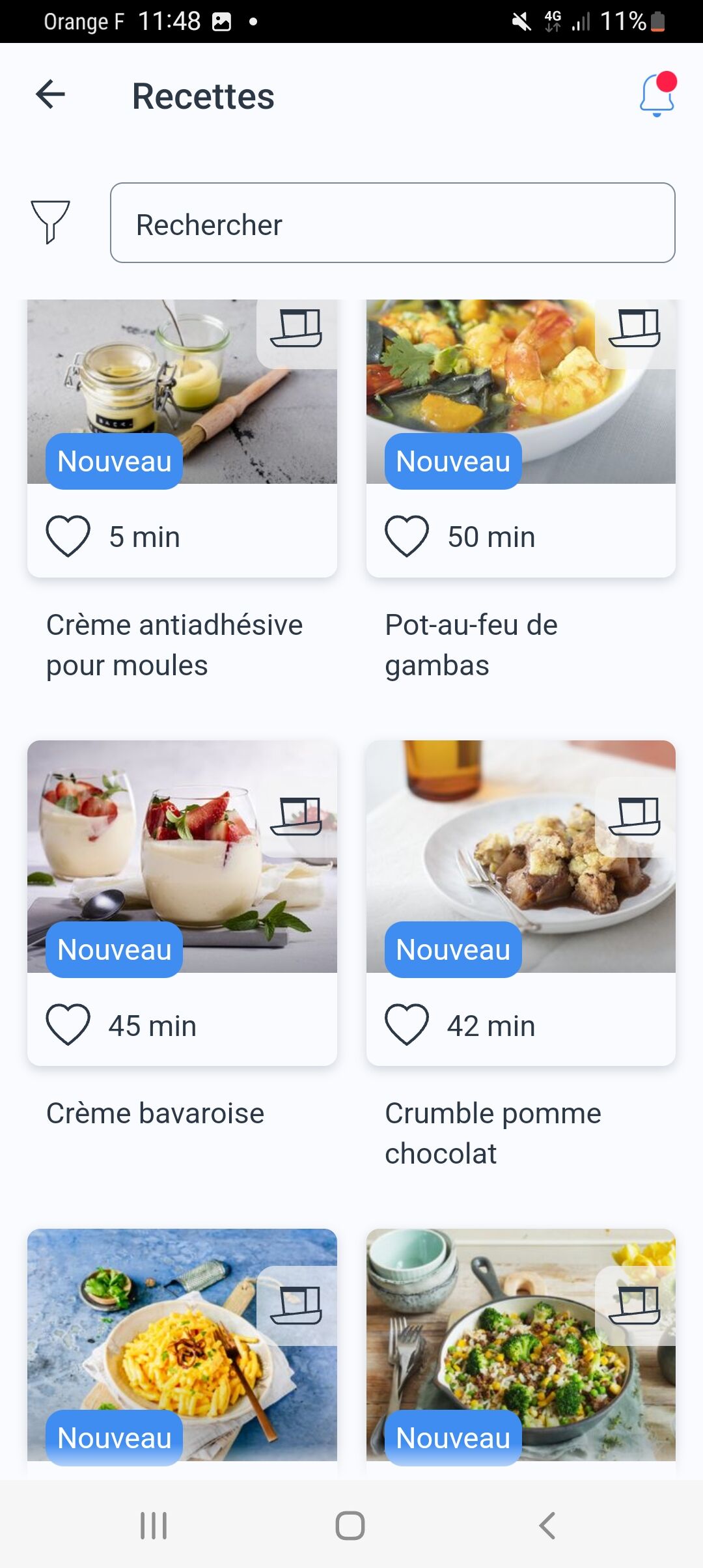 recettes home connect
